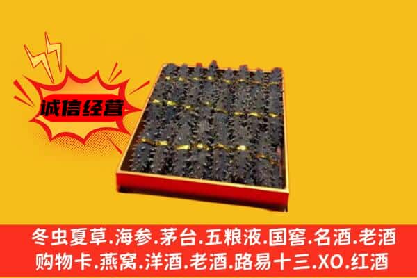 漯河市回收海参